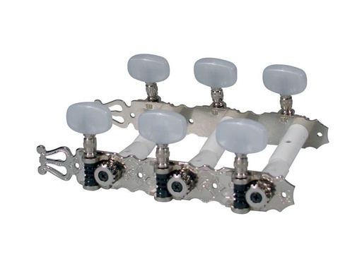 Boston stemmechanieken 131 | Klassieke gitaar | nickel | pearloid buttons