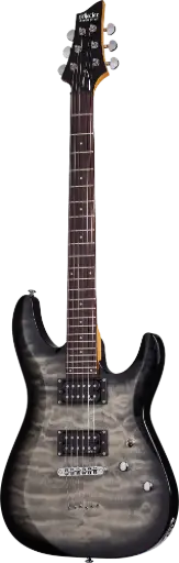 [SC446] Schecter C-6 Plus Charcoal Burst