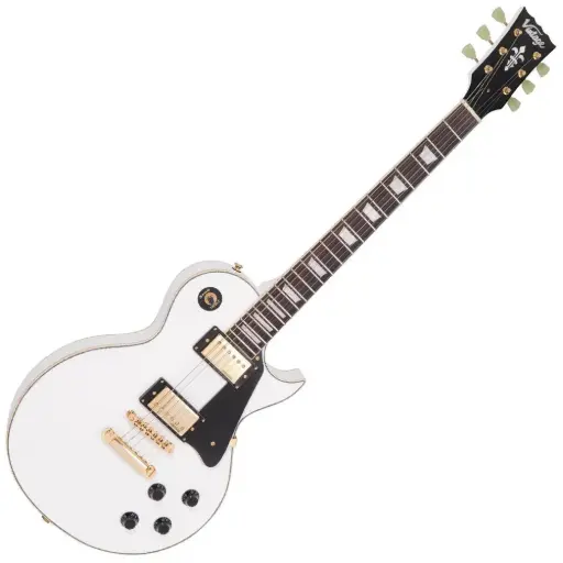 [V100AW] Vintage V100 ReIssued Electric Guitar ~ Arctic White