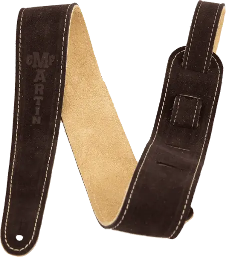 [A0017] Martin & Co Dubbele dikte - Suede Strap Brown/Tan