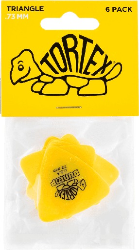 [ADU 431P73] DUNLOP Tortex Triangle 6 x 0,73mm ADU 431P73