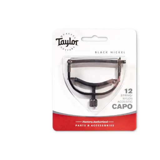 [80493] Taylor Capo voor 12-snarige Gitaar - Black Nickel