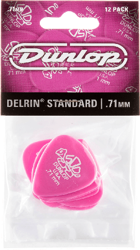 [ADU 41P71] DUNLOP Delrin 12 x 0,71mm ADU 41P71