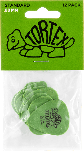 [ADU 418P88] DUNLOP Tortex 12 x 0,88 mm ADU 418P88