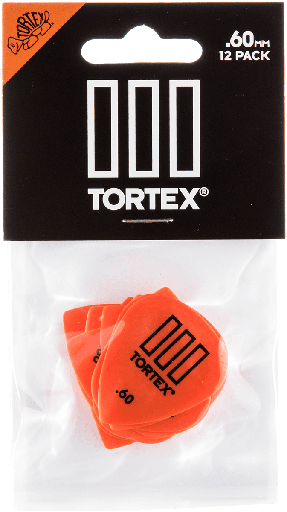 [ADU 462P60] DUNLOP Tortex Jazz Tip 12 x 0,60mm ADU 462P60