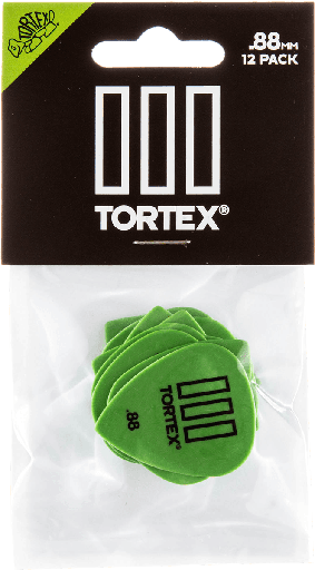 [ADU 462P88] DUNLOP Tortex Jazz Tip 12 x 0,88mm ADU 462P88