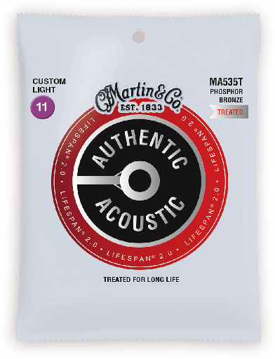 [CMA MA535T] Martin MA535T Phosphor Bronze Treated 11-52