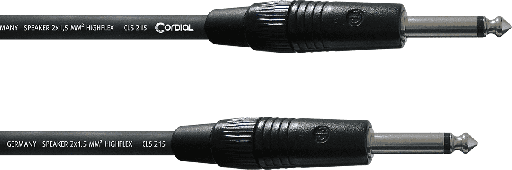 [ECL CPL1.5PP] Cordial - speaker cable - 1,5m - recht/recht
