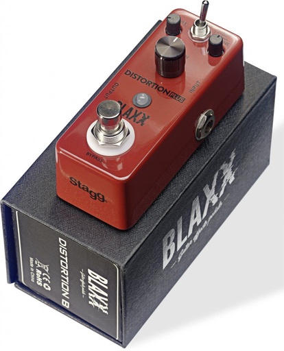 [BX-DIST B] Blaxx 3 modes distortion pedal