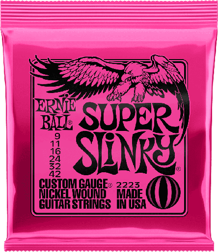 [CEB 2223] Ernie Ball 2223 Super slinky 09-42