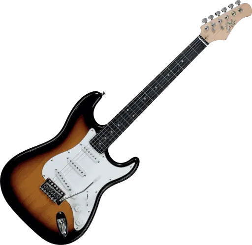 [GEE S300SB] EKO S300SB Strat Metallic Sunburst