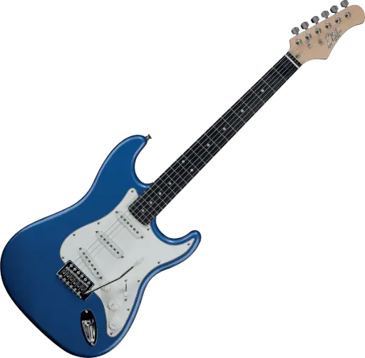 [GEE S300BLU] EKO S300BLU Strat Metallic Blue