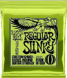 [CEB 2221] Ernie Ball 2221 Regular slinky 10-46