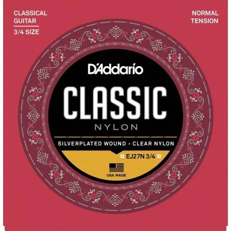 [EJ27N 3/4] D'Addario EJ27N 3/4 Classic Nylon