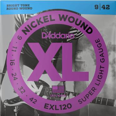 [EXL120] D'Addario EXL120 9-42