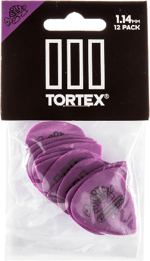 [ADU 462P114] DUNLOP Tortex Jazz Tip 12 x 1,14mm ADU 462P114