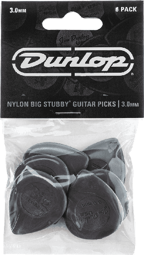 [ADU 445P30] DUNLOP Nylon Big Stubby 6 x 3,00 mm ADU 445P30