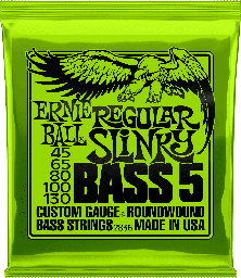 [CEB 2836] Ernie Ball Bass 5 2836 Regular Slinky