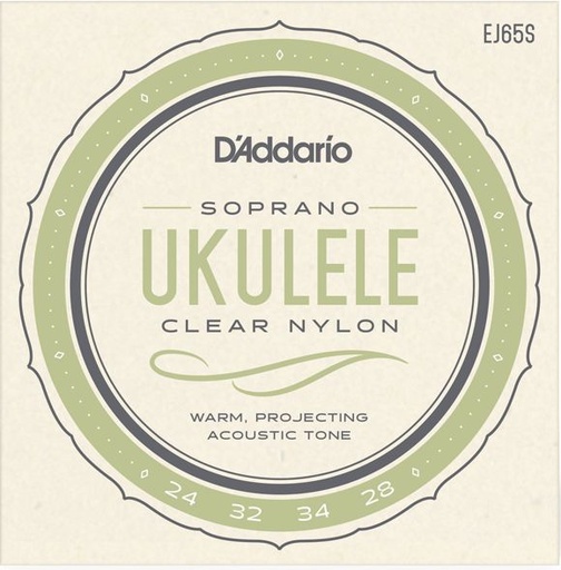 [EJ65S] D'Addario EJ65S ukulele sopraan