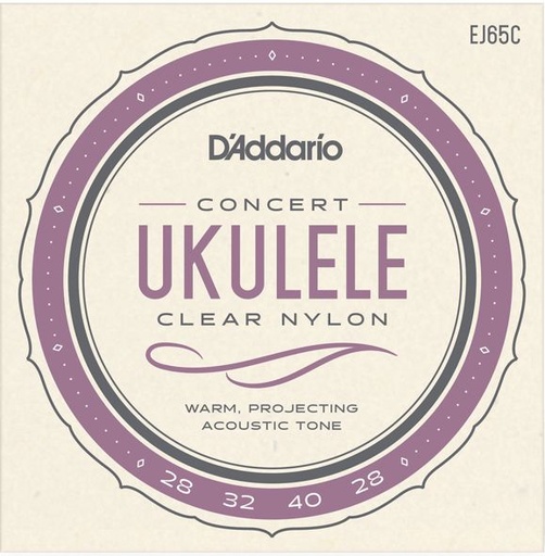 [EJ65C] D'Addario EJ65C ukulele concert