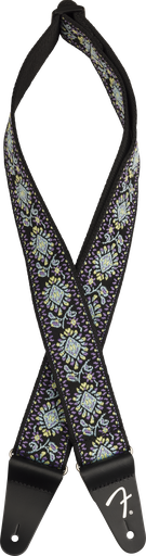 [099-0638-030] Fender Pasadena Woven Strap, Blue Lotus