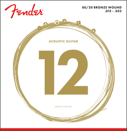 Fender Acoustic 80/20 Bronze 12-52