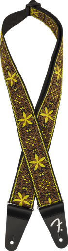 [099-0638-037] Fender Pasadena Woven Strap Yellow Wallflower
