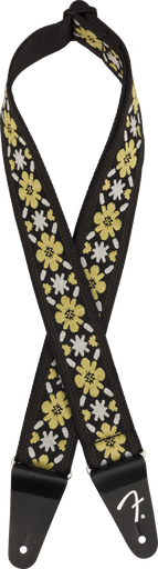 [099-1832-001] Fender Pasadena Woven Strap Yellow Clover