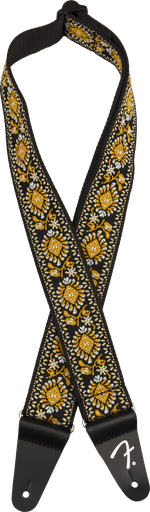 [099-0638-031] Fender Pasadena Woven Strap Yellow Lotus