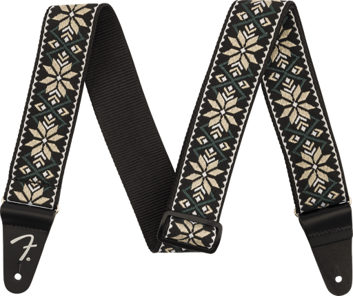 [099-0638-027] Fender Pasadena Woven Strap Yellow Snowflake