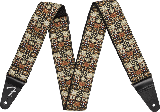 [099-0638-021] Fender Festival Strap Tan Mosaic