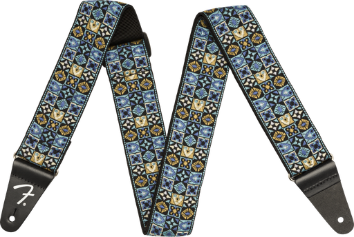 [099-0638-073] Fender Festival Strap Blue Mosaic